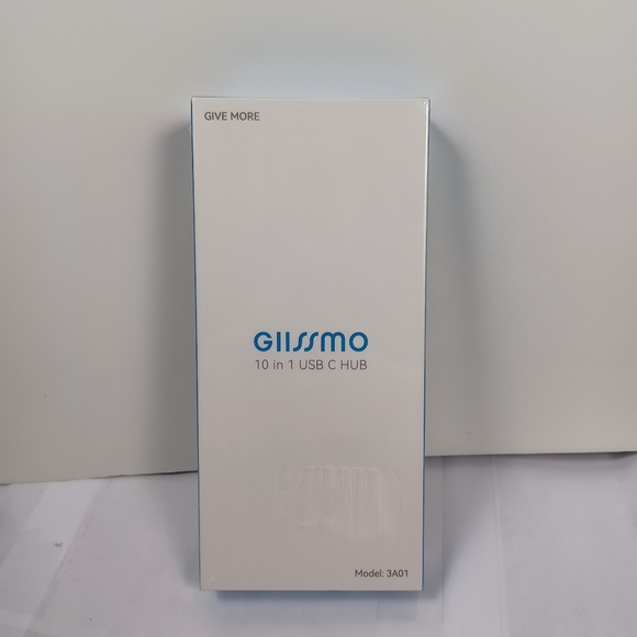 Giissmo 10 In 1 USB C Hub NEW SEALED -Gray - Picture 8 of 8